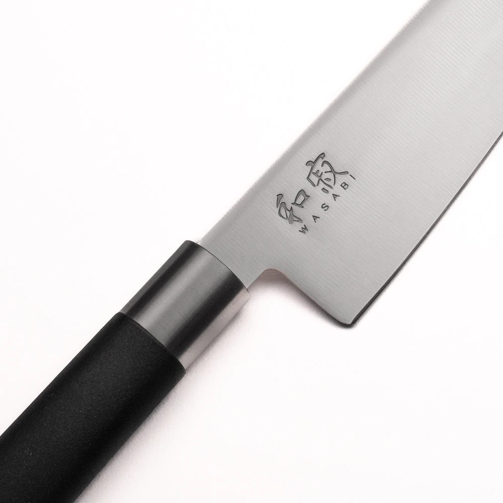 Set Of 3 Japanese Knives – KAI Wasabi Black 7 Set Of 3 Japanese Knives – KAI Wasabi Black - Image 7