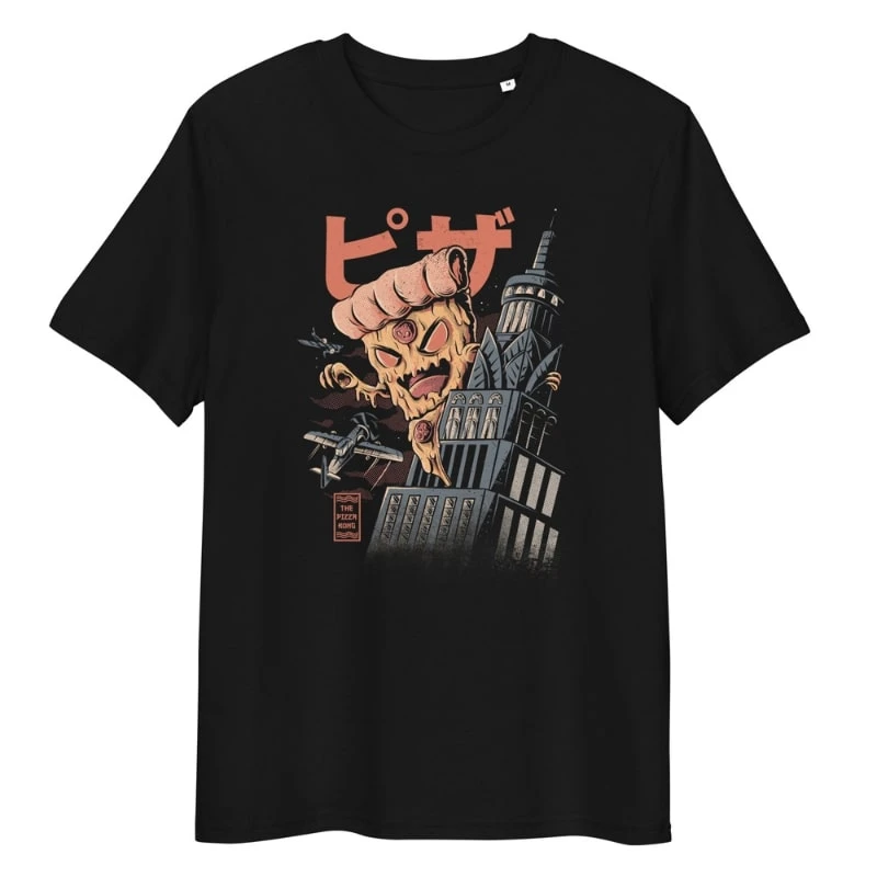 Funny Japanese T-Shirt - Godpizza 1 Funny Japanese T-Shirt - Godpizza