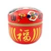 Metal Tea Box - Red Daruma