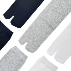 3 Pairs Of Japanese Tabi Socks 9 3 Pairs Of Japanese Tabi Socks -Nippon Life Market 20221110 114213