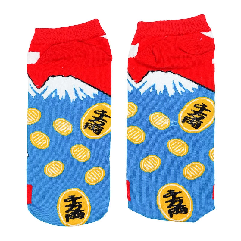 Japanese Maneki Neko Socks 2 Japanese Maneki Neko Socks - Image 2