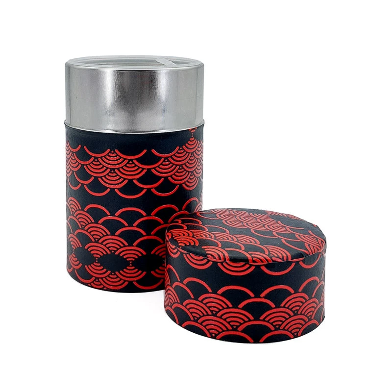 Bulk Tea Canister - Seigaiha 1 Bulk Tea Canister - Seigaiha