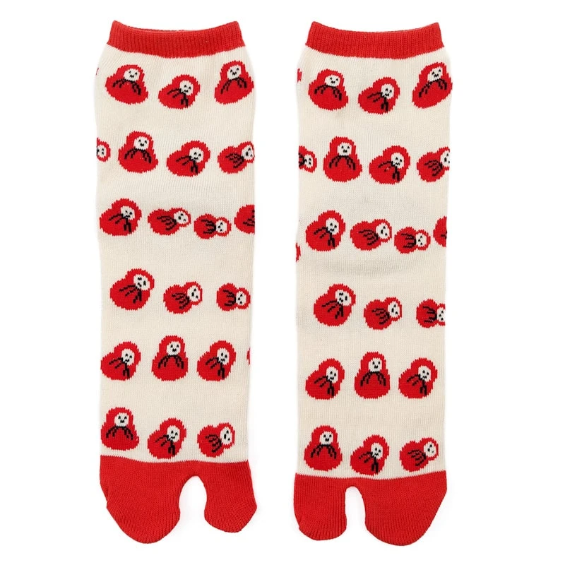 Japanese Daruma Socks 1 Japanese Daruma Socks