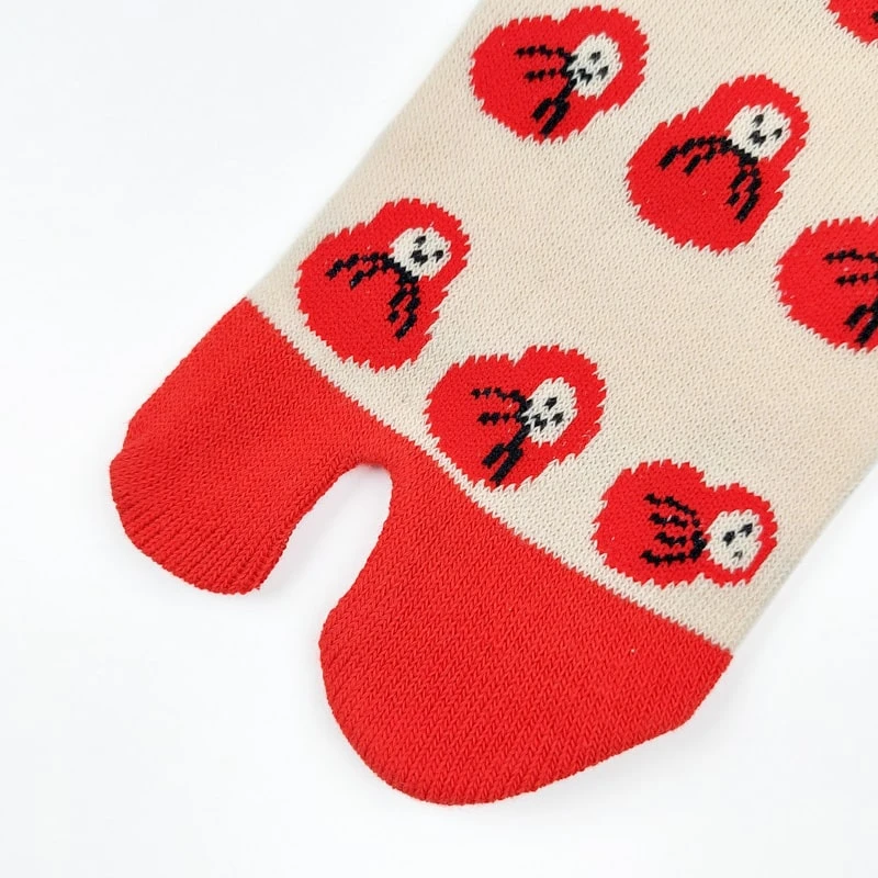 Japanese Daruma Socks 3 Japanese Daruma Socks - Image 3