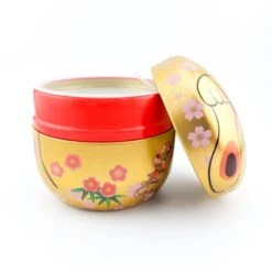 Metal Tea Box - Golden Maneki Neko -Nippon Life Market 22 min