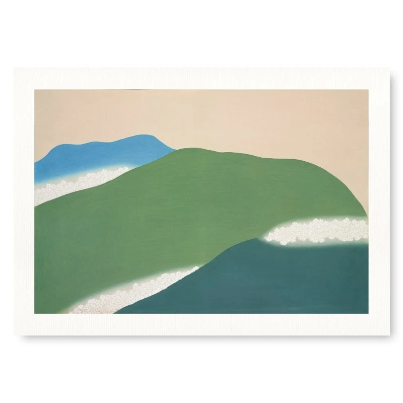 Japanese Poster - Mountains 1 Japanese Poster - Mountains