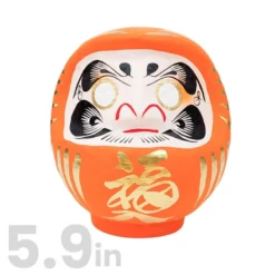 Japanese Daruma - Orange -Nippon Life Market 29 min 64fbe20e 5242 44fb ab9c a88cf2f188d7