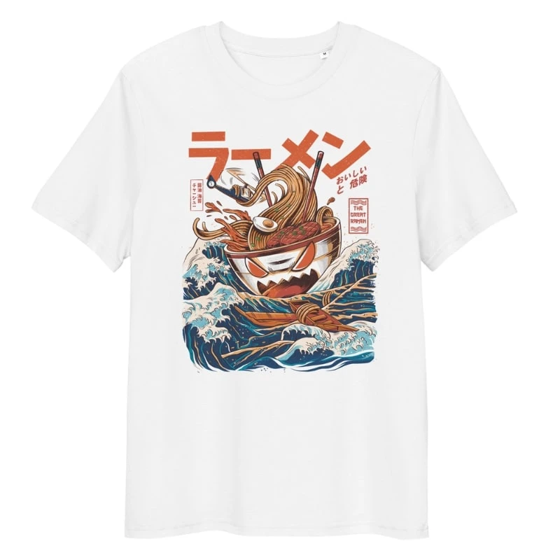 Japanese T-Shirt - The Great Ramen Off Kanagawa 1 Japanese T-Shirt - The Great Ramen Off Kanagawa
