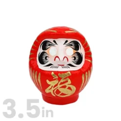 Red Japanese Daruma – 3.5” To 5.9” 11 Red Japanese Daruma – 3.5” To 5.9” -Nippon Life Market 37 min
