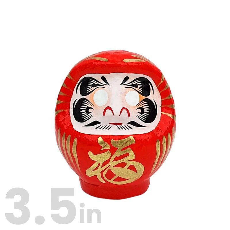 Red Japanese Daruma – 3.5” To 5.9” 3 Red Japanese Daruma – 3.5” To 5.9” - Image 3