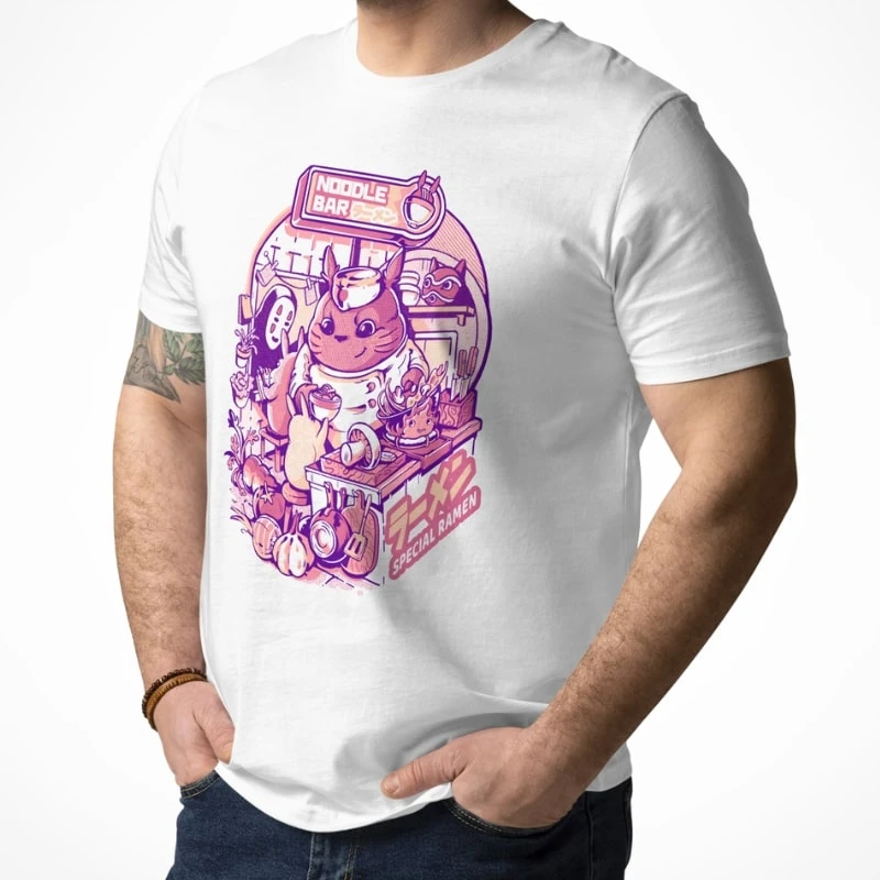 Japanese T-Shirt - Noodle Bar 3 Japanese T-Shirt - Noodle Bar - Image 3
