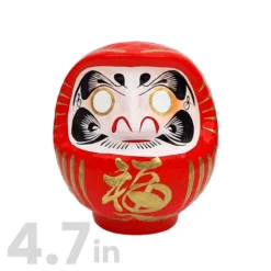 Red Japanese Daruma – 3.5” To 5.9” 12 Red Japanese Daruma – 3.5” To 5.9” -Nippon Life Market 39 min