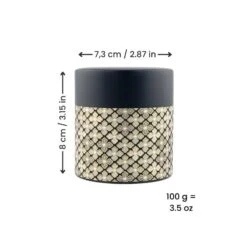 Japanese Tea Box - Kuro Hanabishi 7 Japanese Tea Box - Kuro Hanabishi -Nippon Life Market BoiteaTheJaponaiseKuroHanabishi min