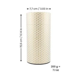 Japanese Washi Tea Canister - Asanoha 7 Japanese Washi Tea Canister - Asanoha -Nippon Life Market BoiteaTheJaponaiseWashiAsanoha min