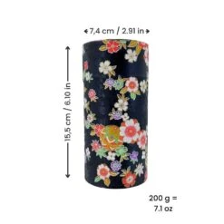 Washi Paper Tea Box - Black -Nippon Life Market BoiteaThePapierWashiNoir min 237fe018 07eb 462f 9560 8cb8c332e439