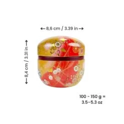 Round Tea Box - Gold & Red 9 Round Tea Box - Gold & Red -Nippon Life Market BoiteaTheRondeOretRouge min 1b54f92c 7815 447e 836c d2a414ef90d1