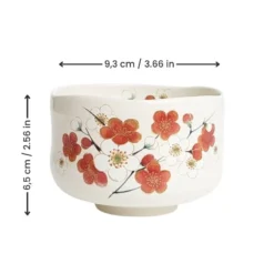 Matcha Tea Bowl - Ume -Nippon Life Market BolaTheMatchaUme min