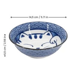 Cat Bowl Set 9 Cat Bowl Set -Nippon Life Market Coffret2BolsJaponaisChat min