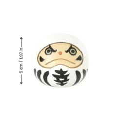 Kokeshi Daruma - White 7 Kokeshi Daruma - White -Nippon Life Market KokeshiDarumaBlanc min