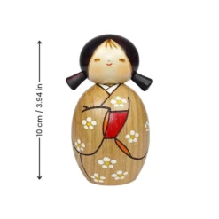 Japanese Kokeshi Doll - Spring -Nippon Life Market KokeshiPrintemps min
