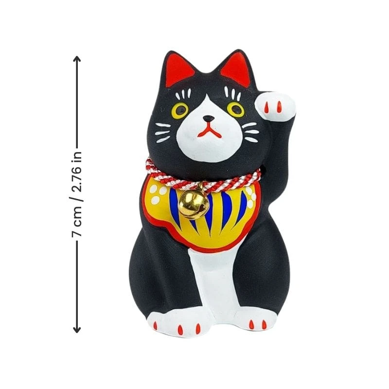 Black Color Maneki Neko 3 Black Color Maneki Neko - Image 3