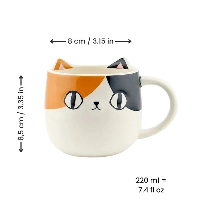 Cat Mug - Mike's Face 4 Cat Mug - Mike's Face - Image 4