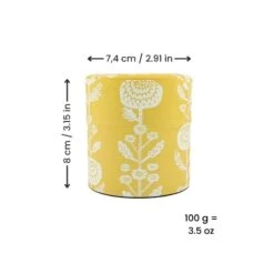 Small Tin Tea Caddy - Kiku -Nippon Life Market PetiteBoiteaTheJaponaiseKiku min