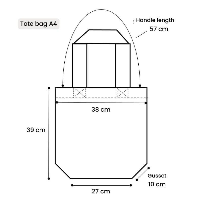 Japanese Tote Bag – Blue Shiba Shippo 7 Japanese Tote Bag – Blue Shiba Shippo - Image 7
