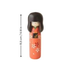 Kokeshi Doll - Hanami 5 Kokeshi Doll - Hanami -Nippon Life Market PoupeeKokeshiHanami min