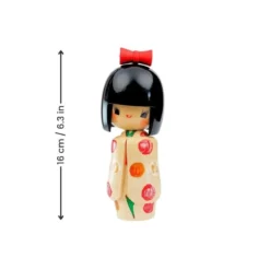 Japanese Kokeshi Doll -Nippon Life Market PoupeeKokeshiJaponaise min