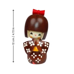 Kokeshi Doll Kosode -Nippon Life Market PoupeeKokeshiKosode min