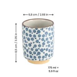 Japanese Tea Cup - Hana -Nippon Life Market TasseaTheJaponaiseHana min