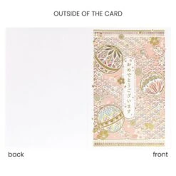 Japanese Greeting Card - Temari -Nippon Life Market UDJ PAPET172 2 min