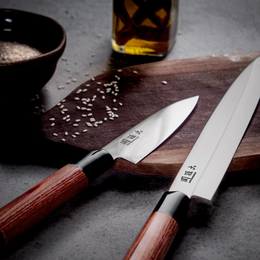 Seki Magoroku Redwood Paring Knife – 3.9 In 2 Seki Magoroku Redwood Paring Knife – 3.9 In - Image 2