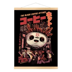 Japanese Poster - Black Coffee -Nippon Life Market affiche japonaise black coffee a3 441