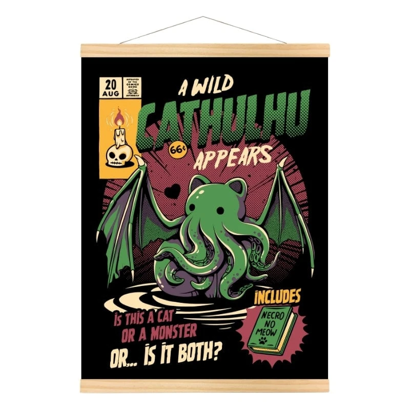 Japanese Poster - Cathulhu 3 Japanese Poster - Cathulhu - Image 3