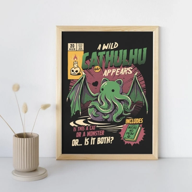 Japanese Poster - Cathulhu 2 Japanese Poster - Cathulhu - Image 2