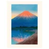 Japanese Poster - Yamanaka Lake