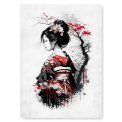 Nostalgia Of A Geisha Poster