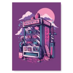 Japanese Poster - Retro Gaming