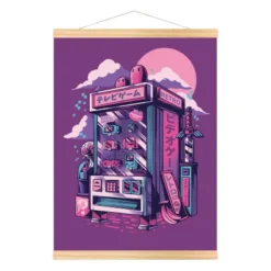 Japanese Poster - Retro Gaming -Nippon Life Market affiche japonaise retro gaming a3 944