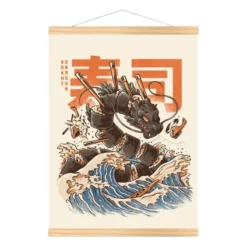 Japanese Poster - Sushi Dragon 5 Japanese Poster - Sushi Dragon -Nippon Life Market affiche japonaise sushi dragon a3 666