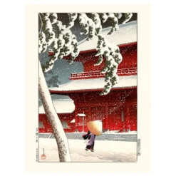 Japanese Poster - Zojo Temple