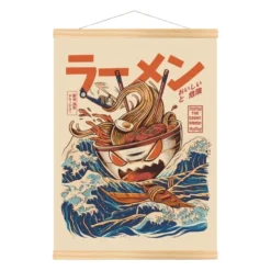 Japanese Poster - The Great Ramen Off Kanagawa -Nippon Life Market affiche japonaise the great ramen of kanagawa a3 623