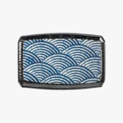 Japanese Rectangular Plate - Nami