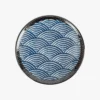 Japanese Round Plate - Nami
