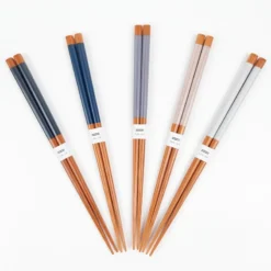 Bamboo Chopsticks - Black 7 Bamboo Chopsticks - Black -Nippon Life Market baguettes japonaises bambou noir 679