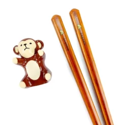 Japanese Chopsticks - Monkey -Nippon Life Market baguettes japonaises monkey 148