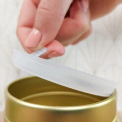 Blue Flowered Metal Tea Caddy 13 Blue Flowered Metal Tea Caddy -Nippon Life Market blue flowered metal tea caddy 679