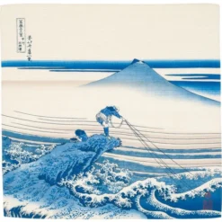 Blue Mount Fuji Furoshiki - 18.9x18.9 In